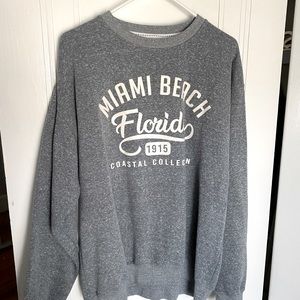 Miami Beach FL vintage sweater